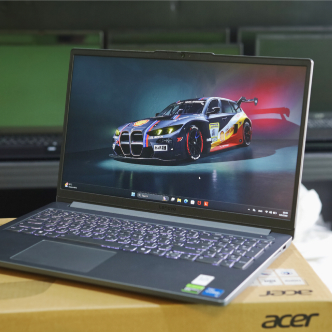 NOTEBOOK GAMING LOQ สภาพสวยมากๆ i5-12450HX พร้อม RTX4050