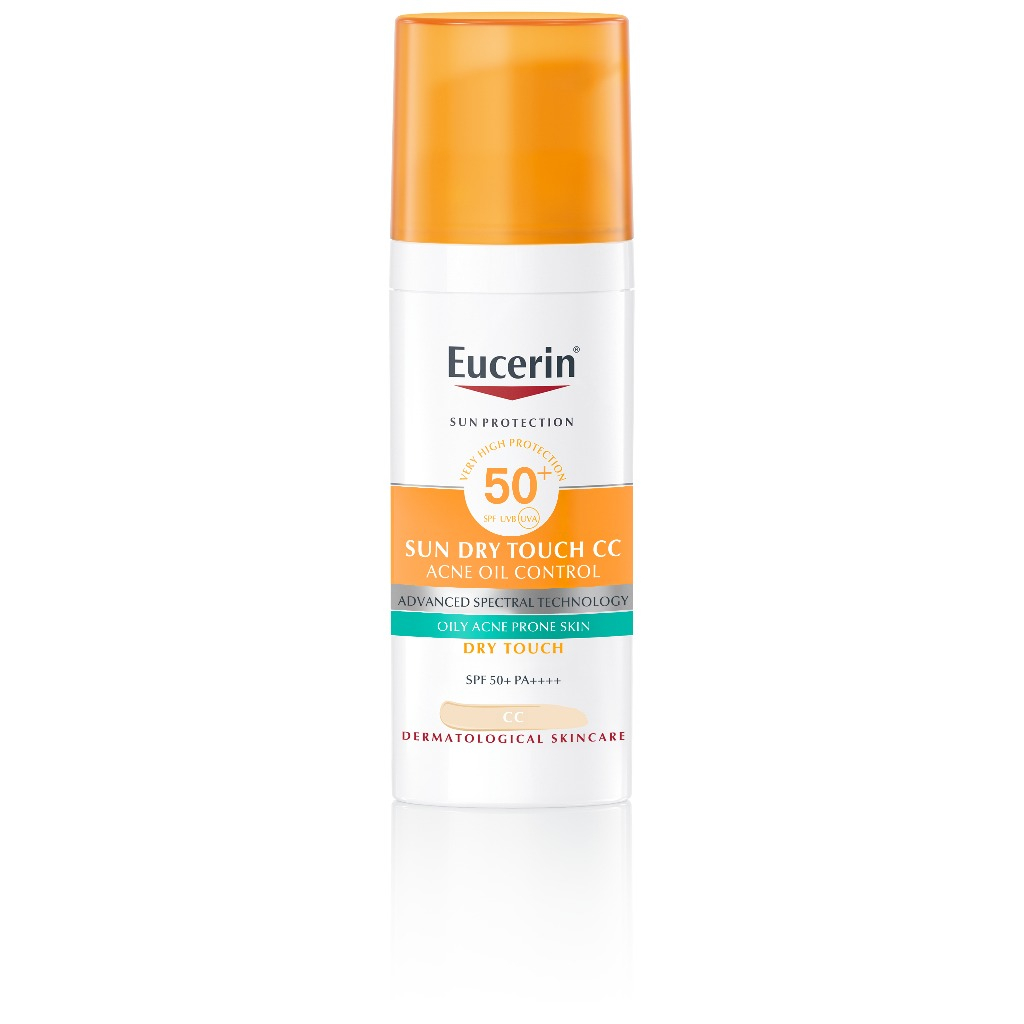 يوسيرين صن CC واقي شمس لحب الشباب مطفي SPF50+ ـ 50 مل