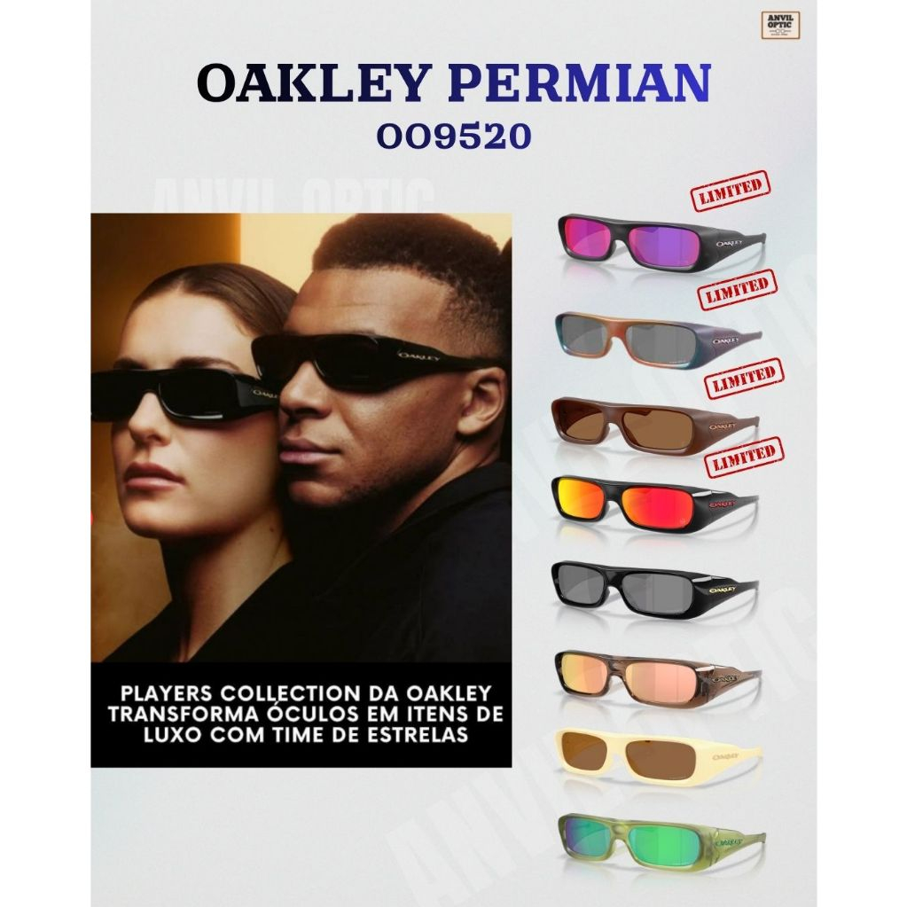แว่นกันแดด OAKLEY PERMIAN รุ่น OO9520 ของแท้ประกันศูนย์ไทย 2 ปีเต็ม