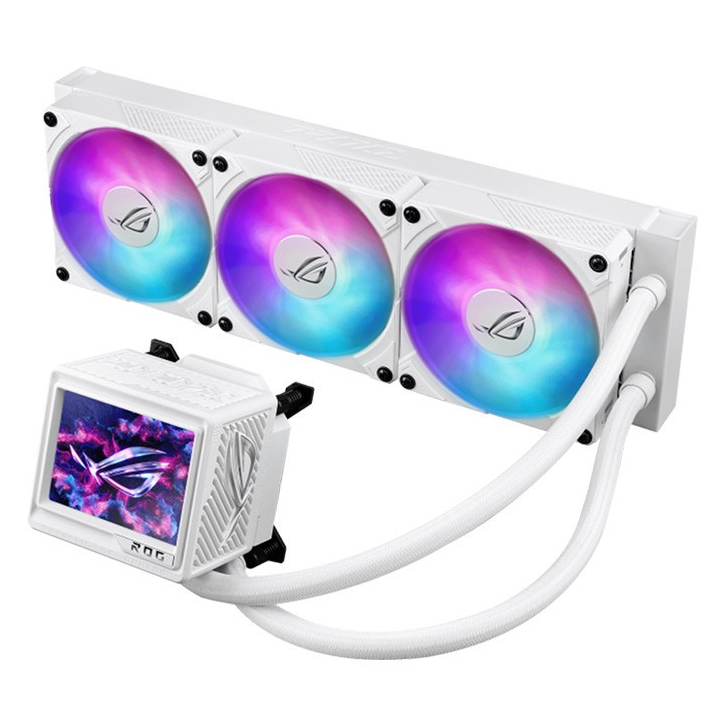 LIQUID COOLER (ชุดน้ำปิด) ASUS ROG RYUJIN III 360 ARGB EXTREME WHITE EDITION