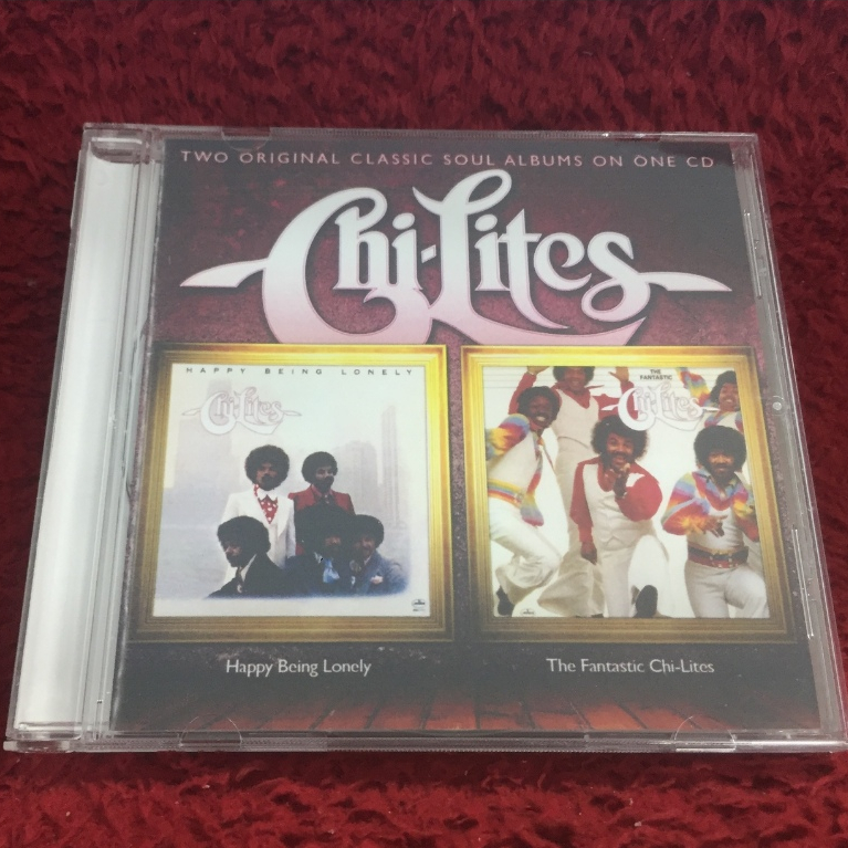 CD The Chi-Lites – Happy Being Lonely / The Fantastic Chi-Lites สภาพตามปก CA125-155