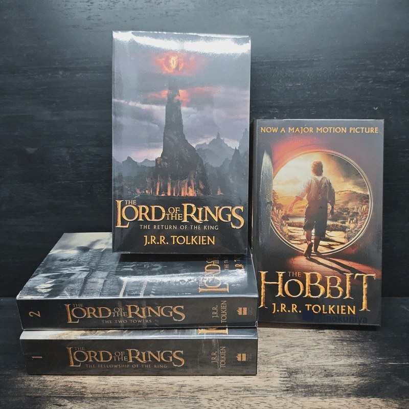 The Lord of the Rings 1-3 + The Hobbit - J.R.R.Tolkien 🏷️ 1175726 [T2]