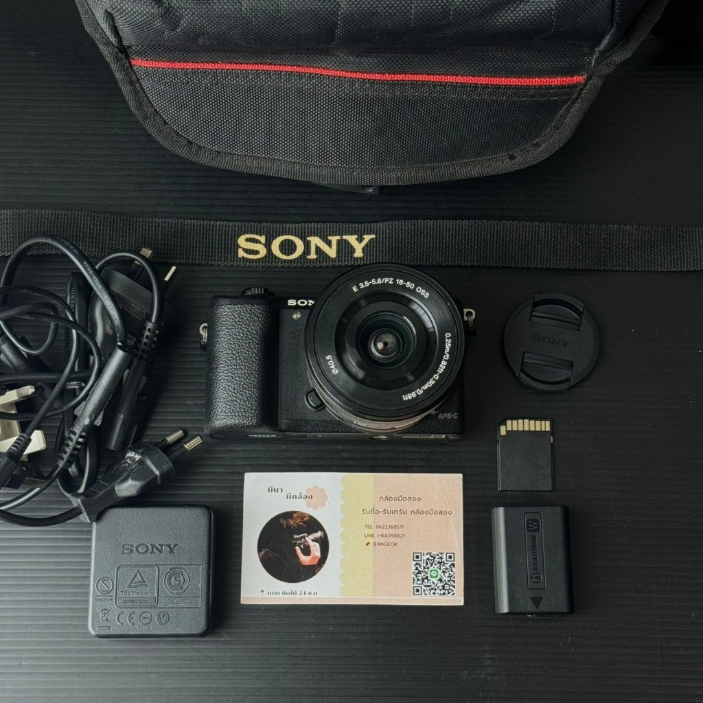 กล้องมือสองถูก Sony a5100 พร้อมเลนส์ 16-50 OSS