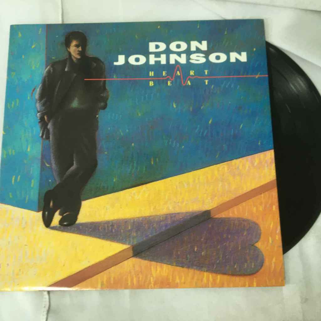 Don Johnson - Heartbeat แผ่นเสียงไวนิว LP ขนาด 12 นิ้ว K689