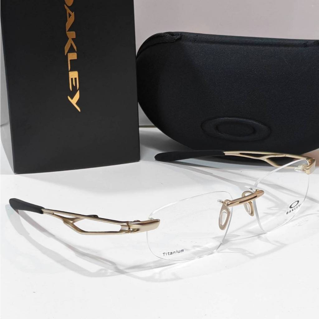 [ของแท้/ประกันศูนย์] กรอบแว่นสายตา Oakley Marais OX5096 ไทเทเนียมแท้ Rimless แว่นไร้ขอบ เบาพิเศษ