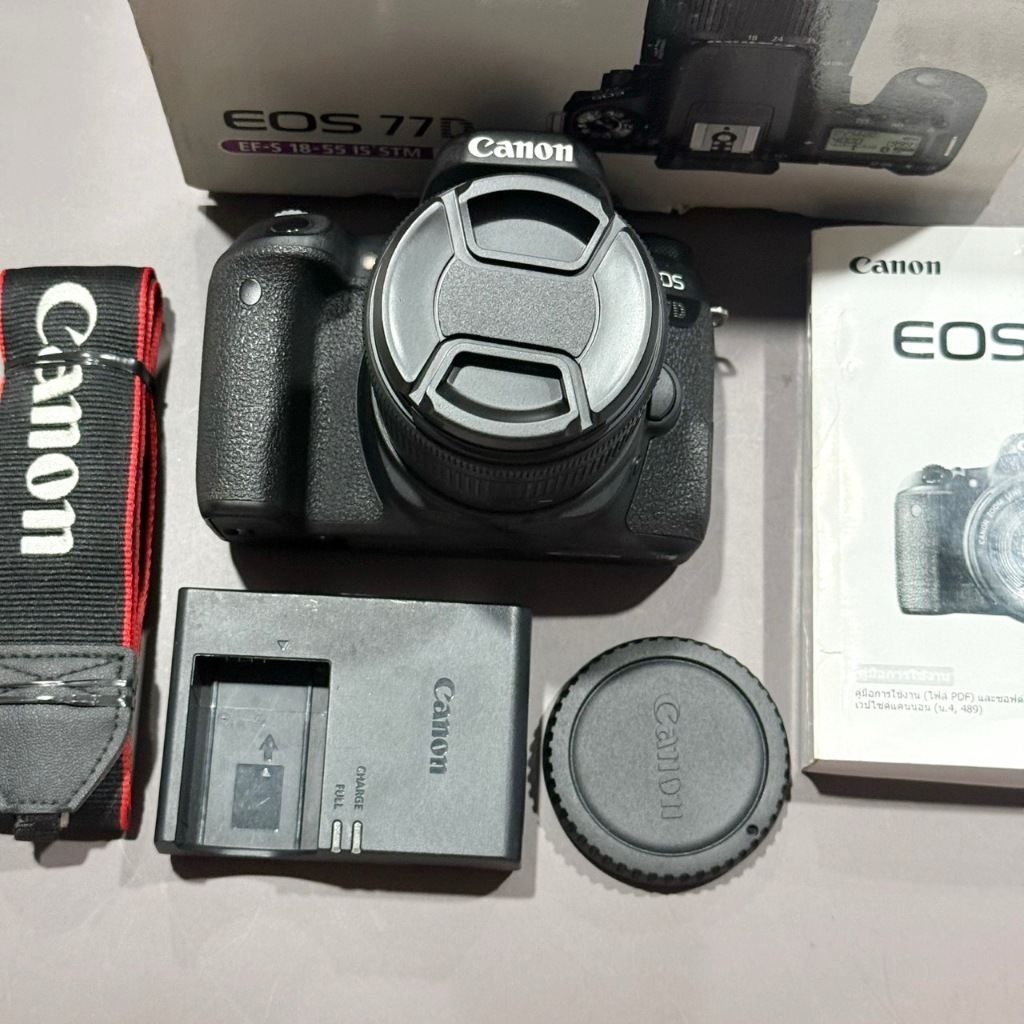 กล้องถูก โปร canon 77d canon77d มีไวไฟส่งรูปเข้ามือถือได้เลย