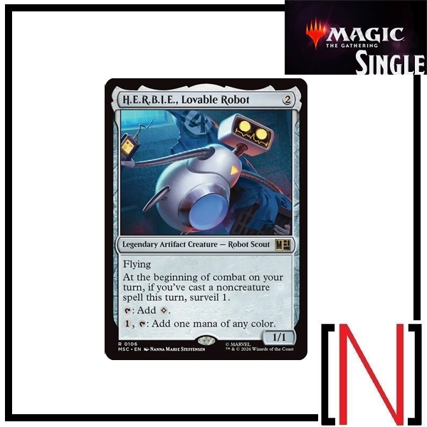 [MTG][Single][MSC] H.E.R.B.I.E., Lovable Robot ระดับ Rare [ภาษาอังกฤษ]