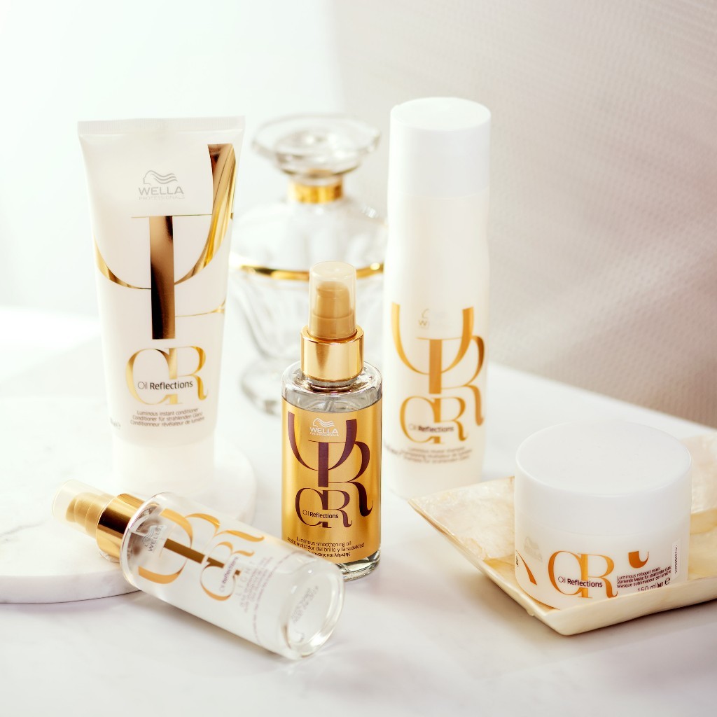 Wella Professionals ออยล์ รีเฟล็กชั่นส์ ไลท์ ออยล์ 30/100มล. Oil Reflections Light Luminous Reflective Hair Oil รูปที่ 7