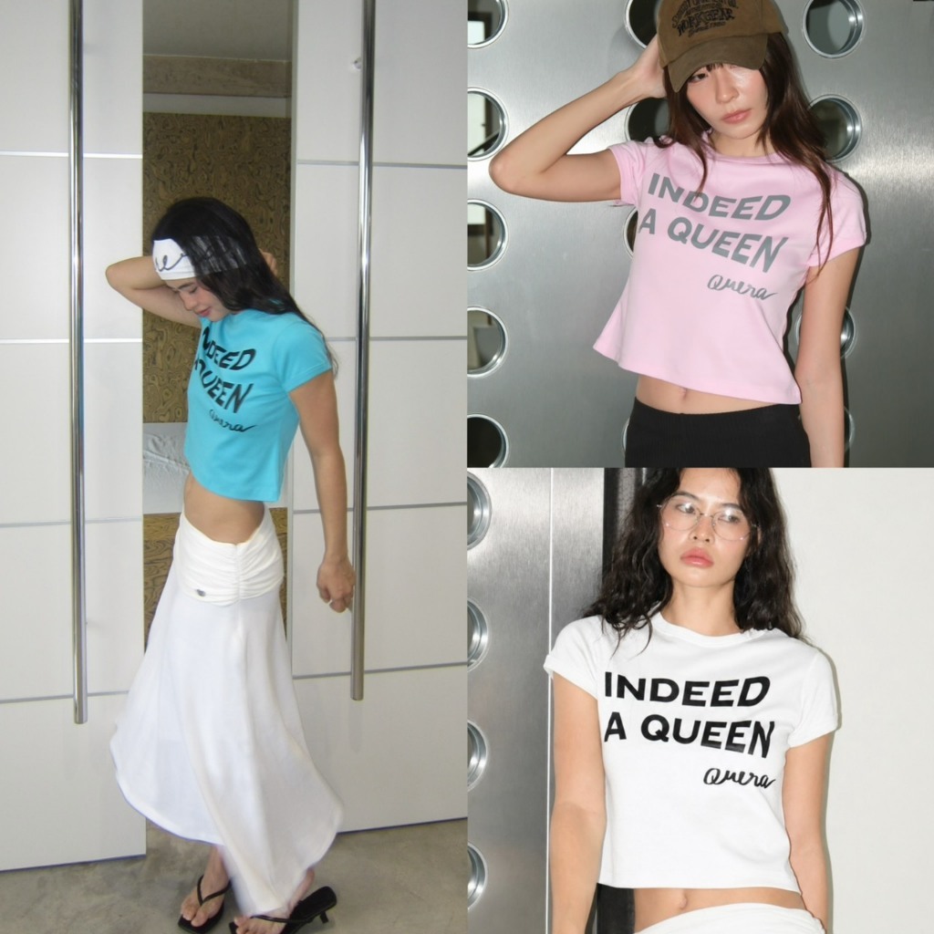 QUERA | Indeed a Queen Tee | เสื้อยืดงานพิมพ์สกรีนสวย