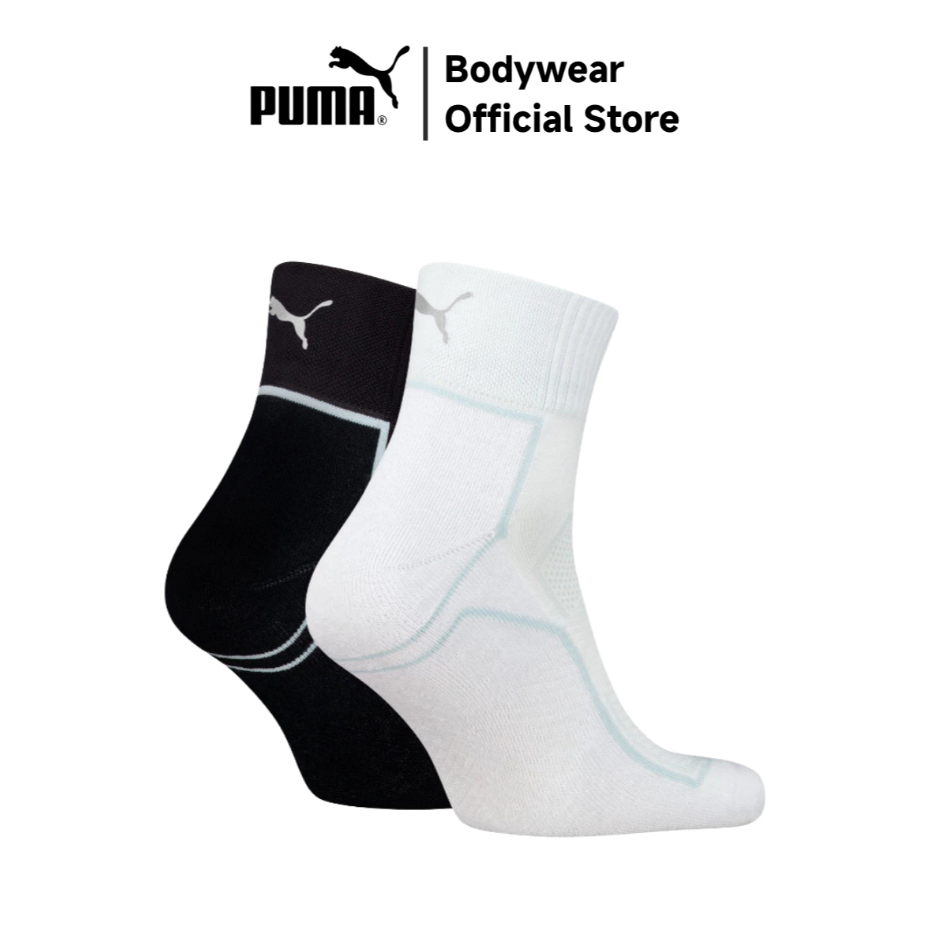 PUMA ถุงเท้าวิ่ง Puma U Running Quarter H.Terry แพ็ค 2 คู่ Puma U Running Quarter H.Terry 2P - 701226544 — صورة 2