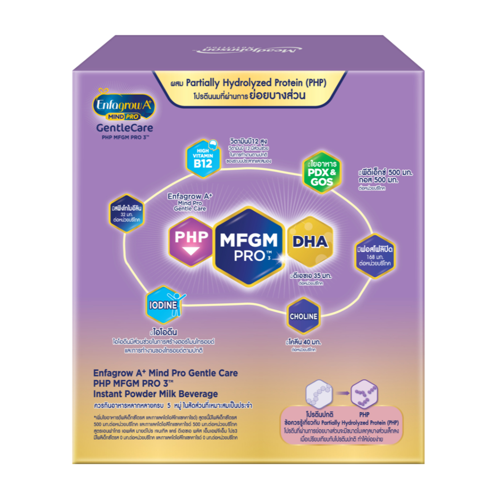 Enfagrow A+ MindPro Gentle Care حليب بودرة مرحلة 3 ‏1425 غ — صورة 5