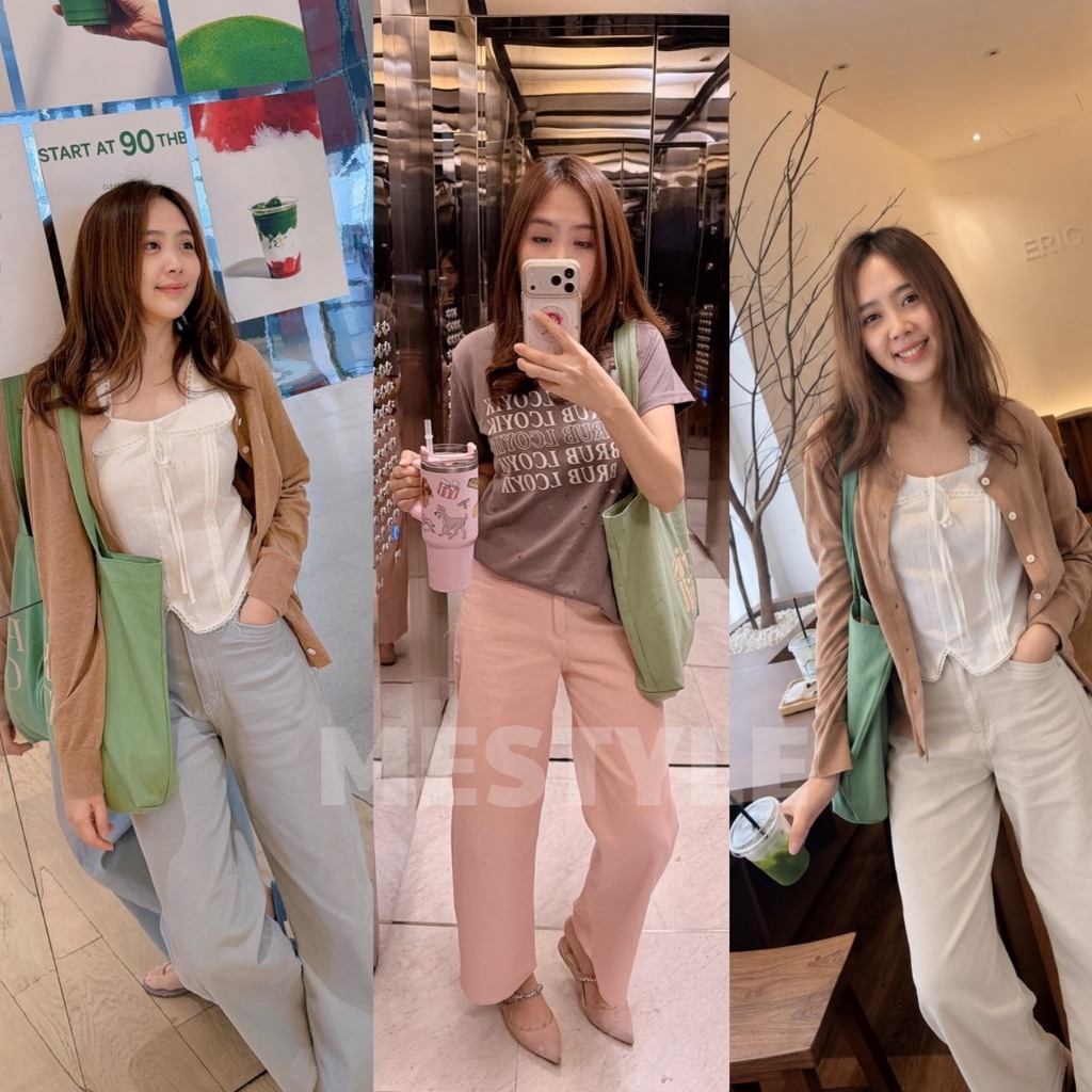 Soft Brush Denim Pants  ยีนส์นุ่ม ทรงกระบอก ใส่สบายแบบที่อยากหยิบมาใส่ทุกวัน 🩷