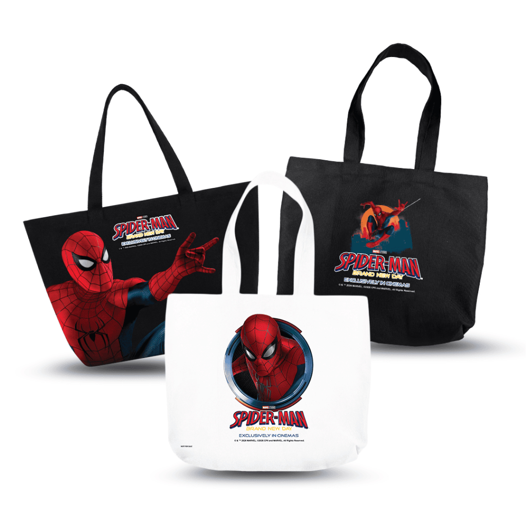 GWP กระเป๋า Bento x Spiderman Brand new day (สีดำ)