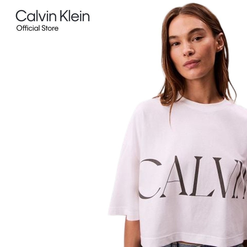 تيشيرت قصير نسائي Calvin Klein