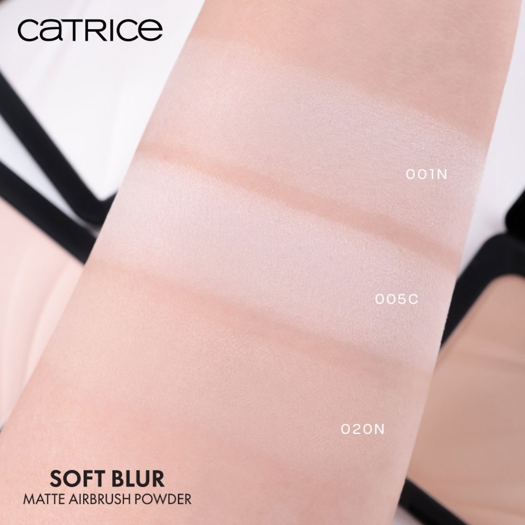 Catrice بودرة مضغوطة شفافة Soft Blur Matte Airbrush — صورة 2