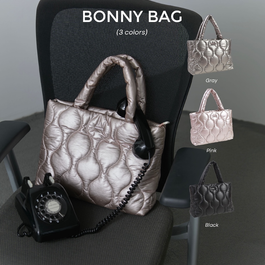 MUNIGA حقيبة توت Bonny جلد ناعم تتسع للابتوب