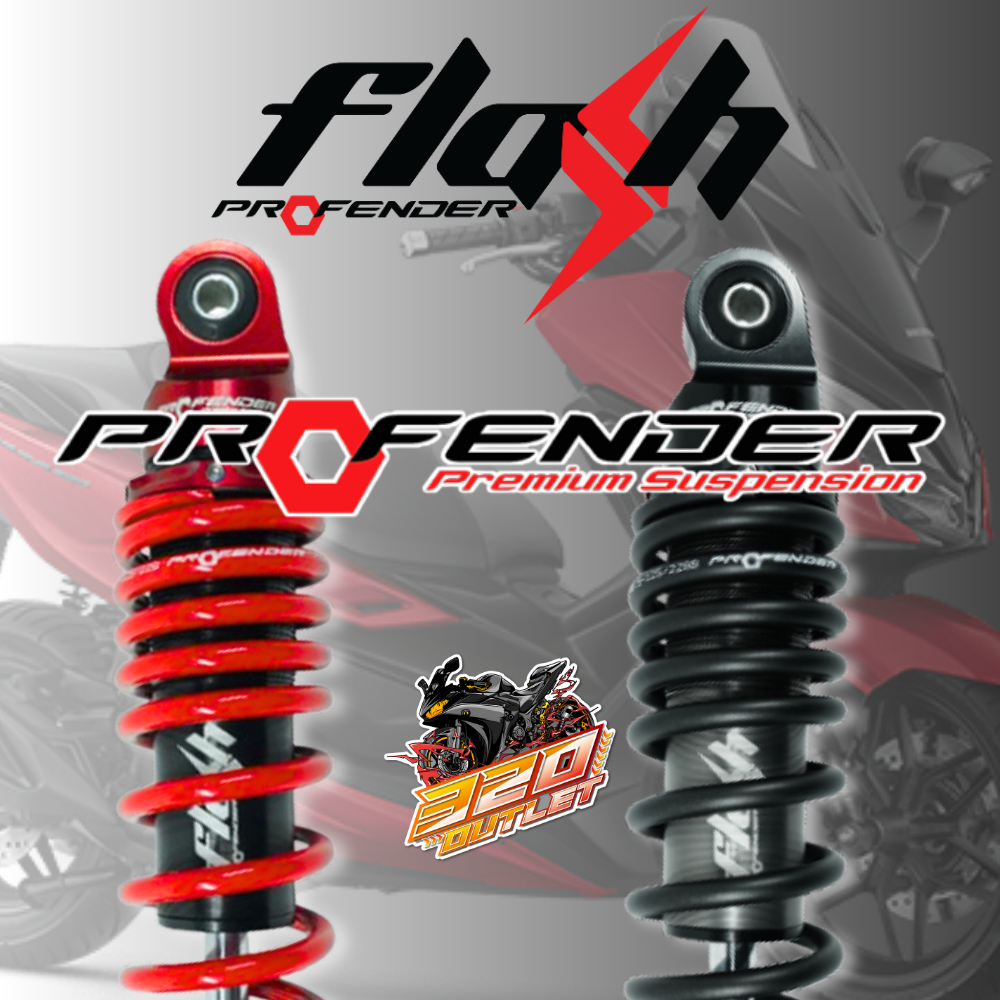 โช๊คหลัง PROFENDER FLASH-SERIES HONDA FORZA300/350 (ไม่มีซัพแทงค์) ส่งไว!! 320sp
