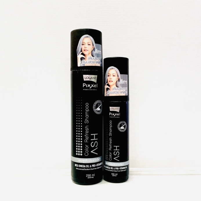 Lolane โลเเลน พิกเซล คัลเลอร์ รีเฟรช มอยส์เจอร์ไรซิ่ง แชมพู (แชมพูเพิ่มประกายสีเทา)