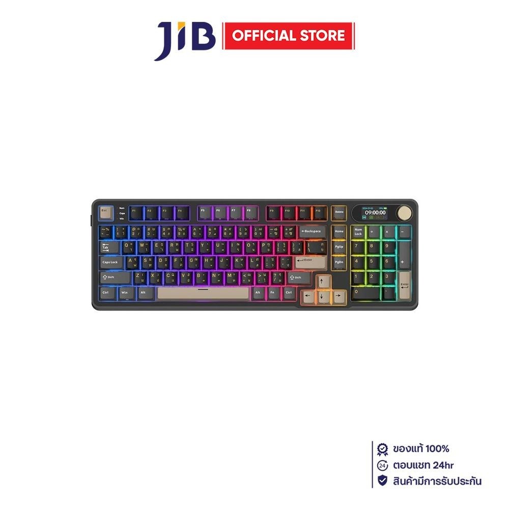WIRELESS KEYBOARD (คีย์บอร์ดไร้สาย) ROYAL KLUDGE S98 CHARTREUSE SWITCH RGB EN/TH - PHANTOM