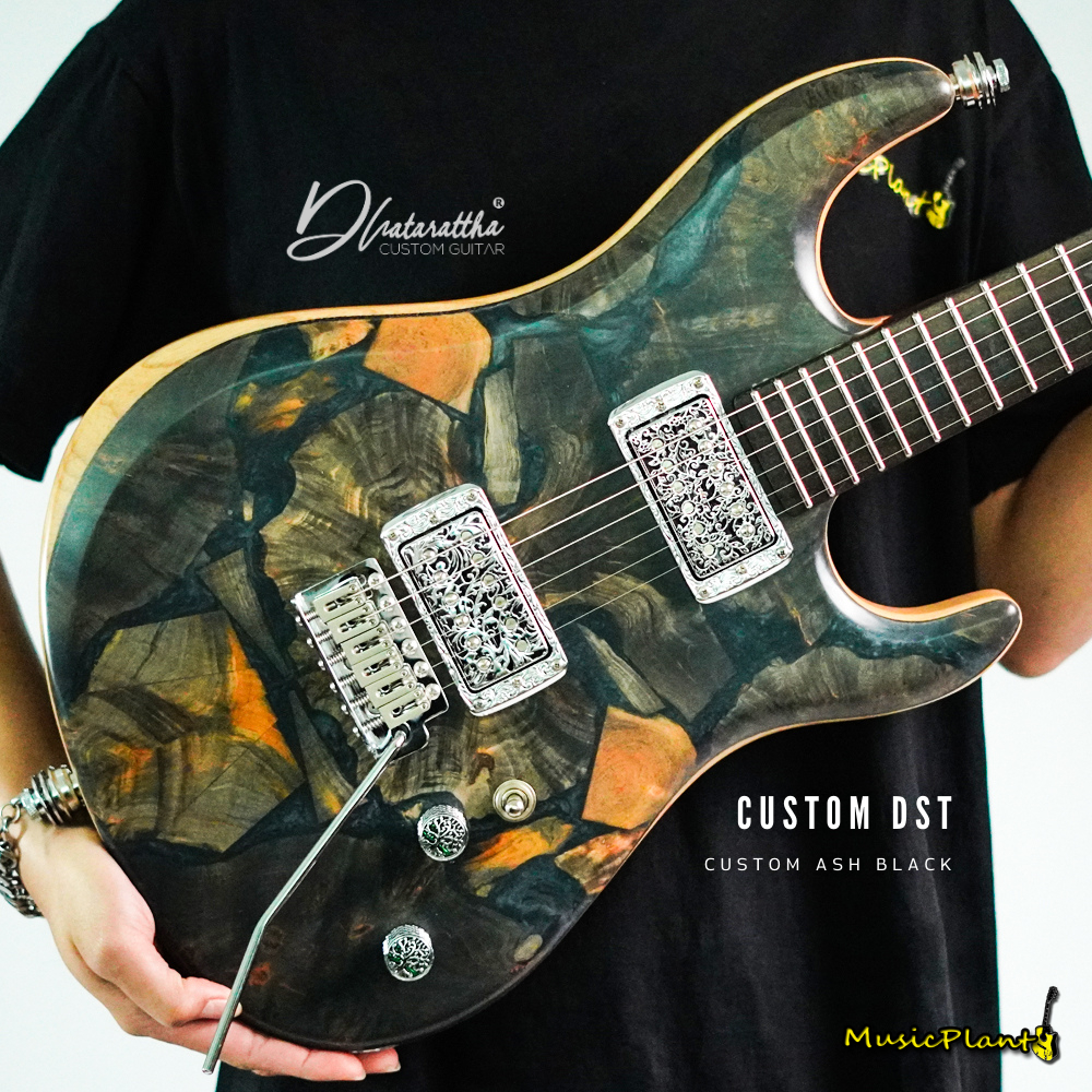 Dhatarattha - Custom DST Swamp Ash | Black