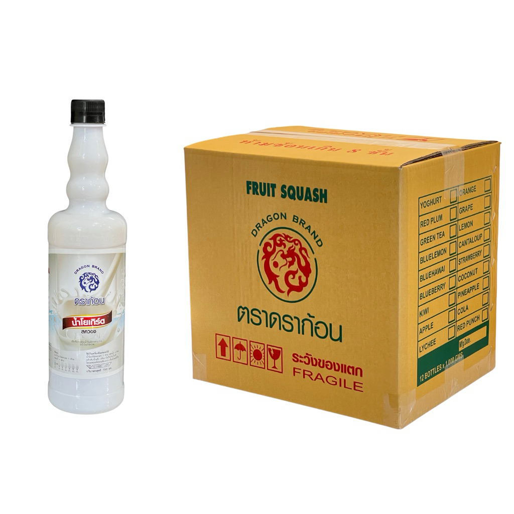 น้ำโยเกิร์ต ดราก้อน 12 ขวด