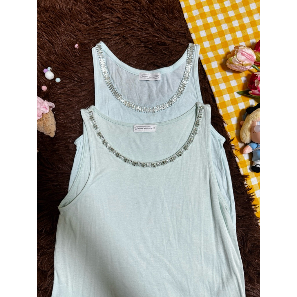 เสื้อกล้ามแบรนด์ E hyphen world gallery