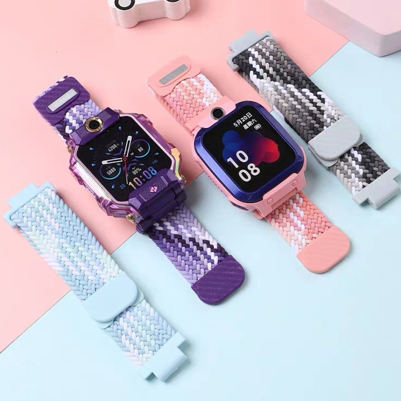 🔥สำหรับ Imoo X10 Watch Phone🔥สายนาฬิกา สำหรับ Imoo Z1 Z6 Z7 สายรัดข้อมือไนล่อนทอแม่เหล็ก Loopback Strap - รูปที่ 6