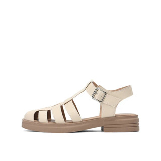 จัดส่งจากประเทศไทย รองเท้าส้นสูงโรมันที่มีสไตล์และอเนกประสงค…