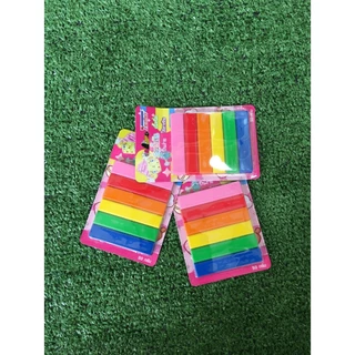 ดินน้ำมันไร้สารพิษ เนื้อนิ่ม ปั้นง่ายสีสวย กลิ่นหอม 1 ชิ้น 6 สี