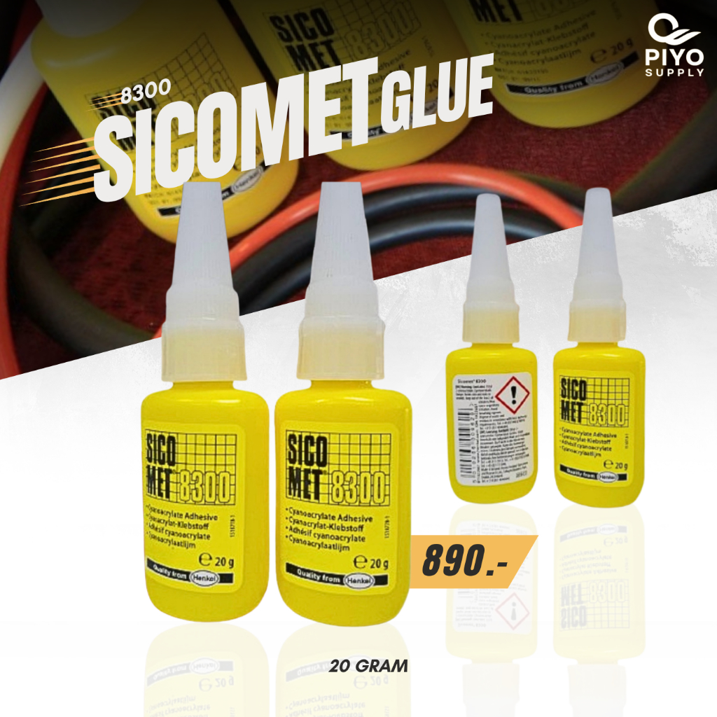 SICOMET GLUE 8300 กาวต่อโอริง กาวต่อโอริง กาวสำหรับต่อโอริงเส้น 20 gram แห้งเร็ว ติดทนแรง ยึดสูง ส่งของจริง ได้ของไว