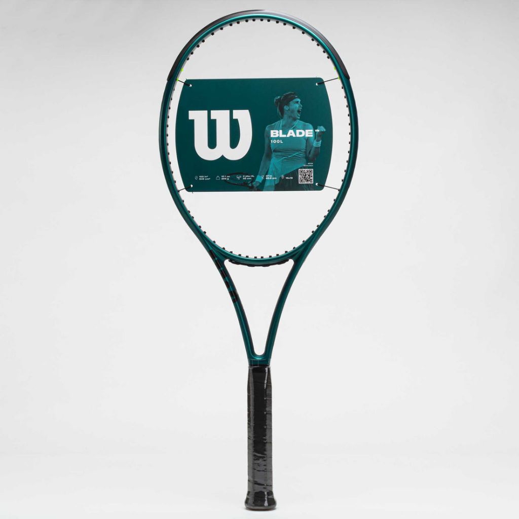 ไม้เทนนิส WILSON Blade 100L V9 Tennis Racket FRM2 4 1/4 | Racing Green ( WR150111U2 )