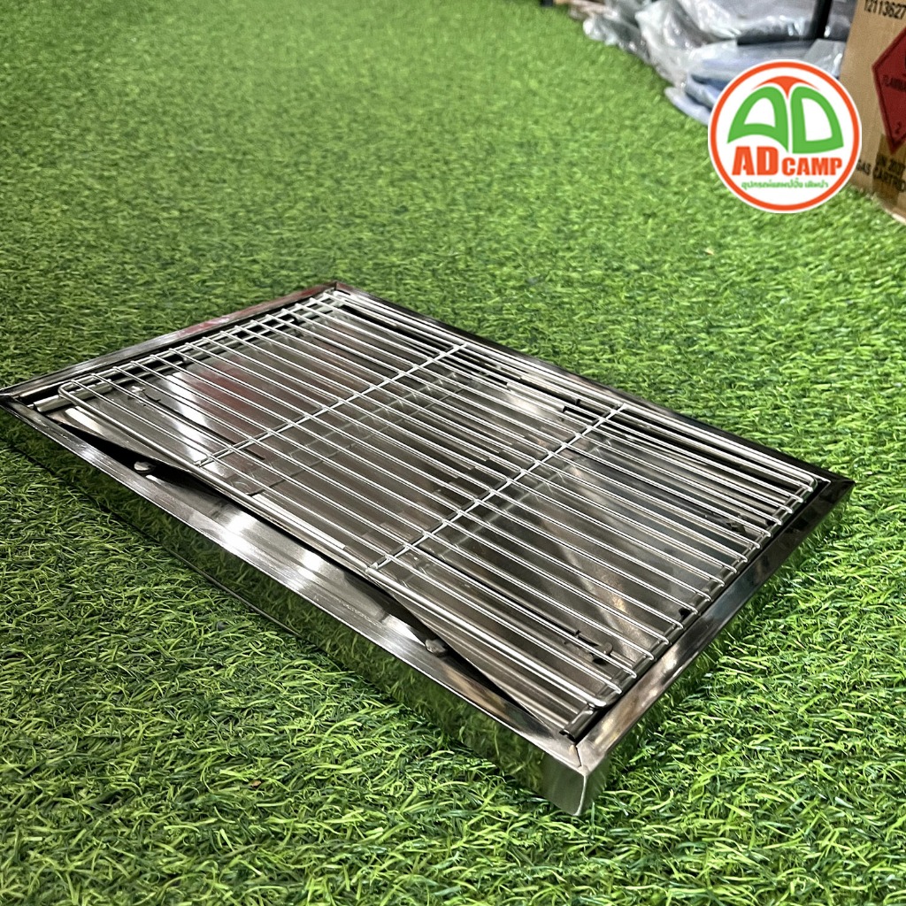 เตาปิ้งย่าง K2 IGT GRILL STOVE  เตาแคมป์ปิ้ง สแตนเลส SUS304  พับเก็บเร็ว ใช้กับโต๊ะ IGT ได้ - รูปที่ 2