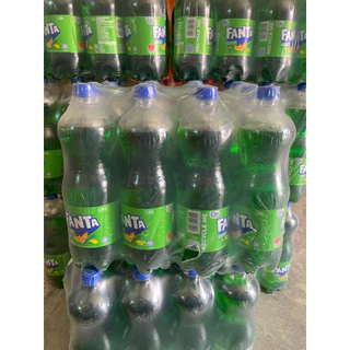 น้ำอัดลม แฟนต้าเขียว ขนาดใหญ่1.5 L แพ็ค12ขวด มาเล