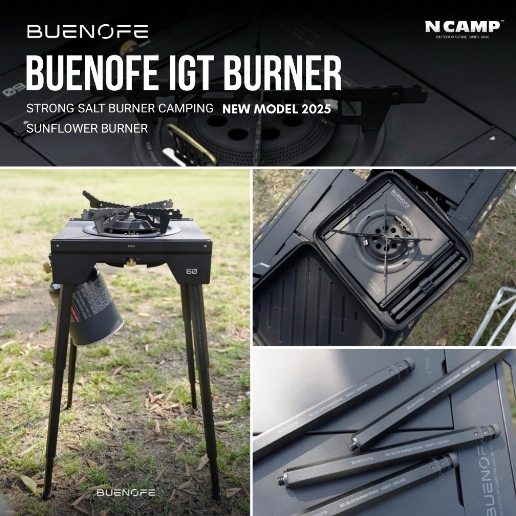 ❗️พร้อมส่ง❗️🇰🇷Buenofe igt burner strong salt burner camping sunflower burner new model 2025🇰🇷