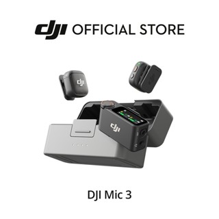 [สินค้าใหม่] DJI Mic 3 - Wireless Microphone | 4TX + 8RX & F…