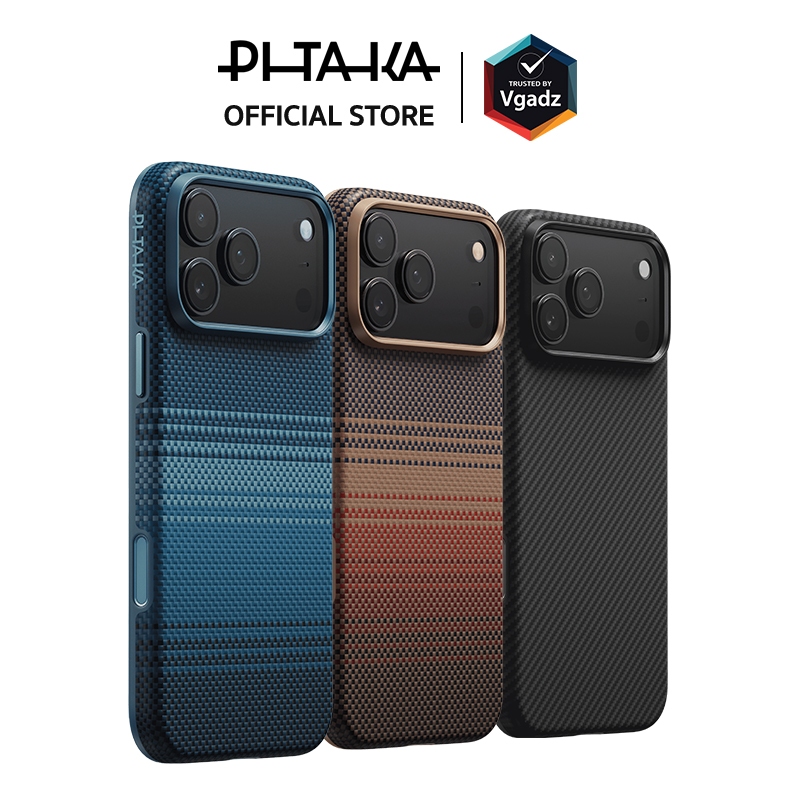 Pitaka เคสสำหรับ iPhone 17 Pro / Pro max รุ่น Aramid UltraGuard Case