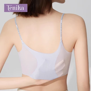 TENIKA บรา ส่วนที่บาง Ice Silk Bra ชุดชั้นในผู้หญิง เซ็กซี่ ไร้รอยต่อ Bar-093
