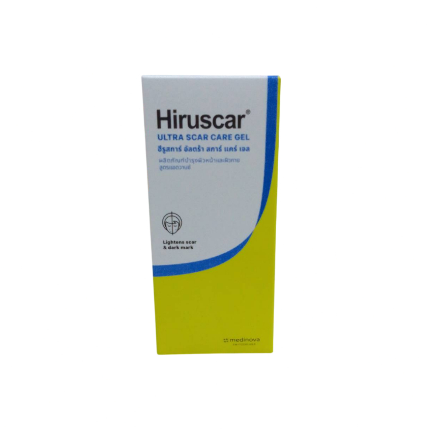 Hiruscar Ultra Scar Care Gel ฮีรูสการ์ อัลตร้า สการ์ แคร์ เจล 5กรัม/20กรัม