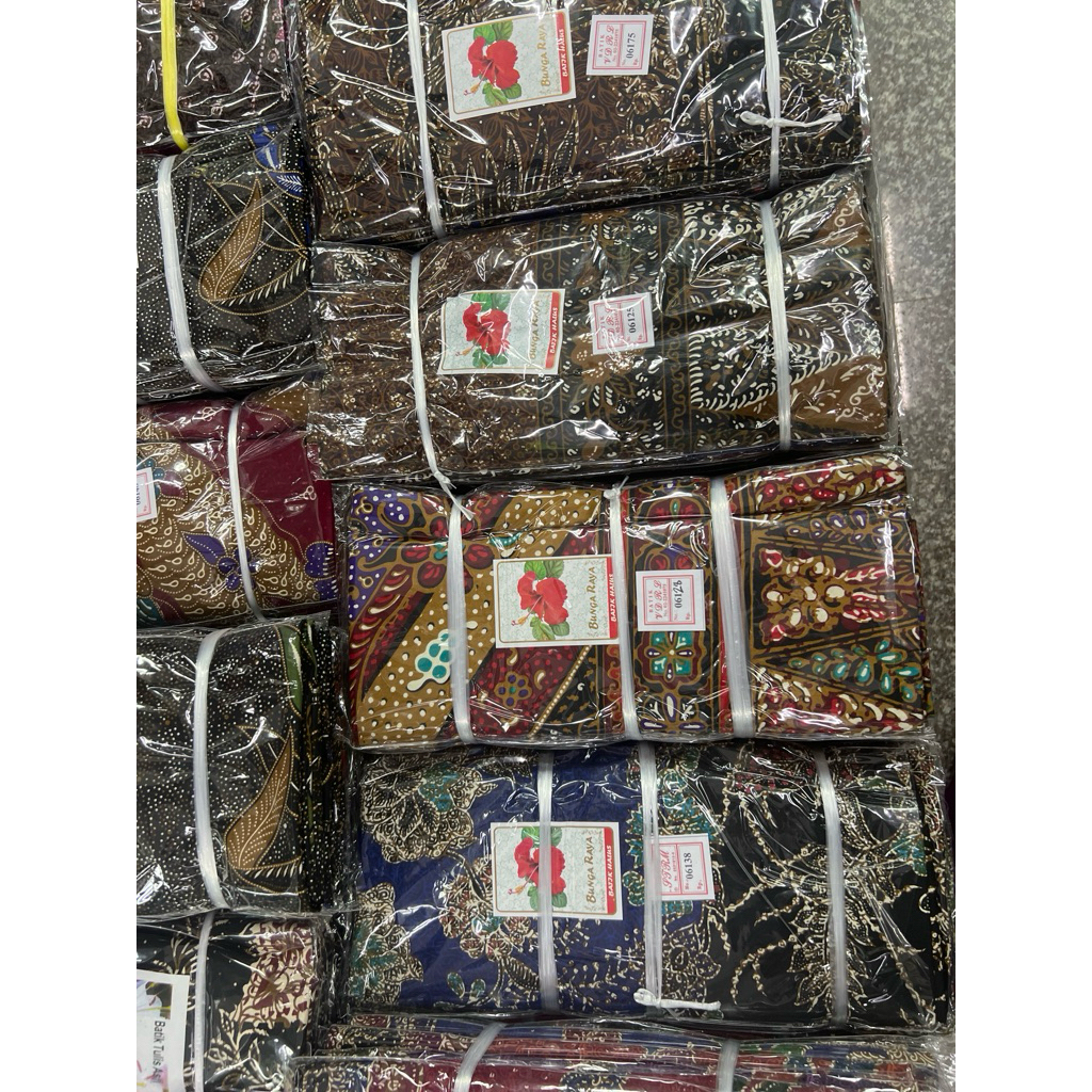 ผ้าสโร่งหญิง Bunga raya cotton100%