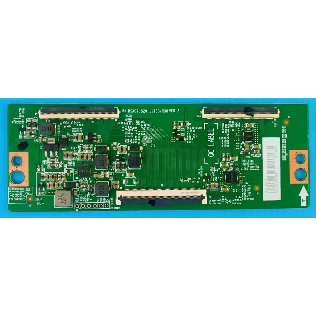 บอร์ดทีคอน Hisense 50E6K ,50E8G , 55E6H , 55A6100H , 55A6100K , 55E6K พาสบอร์ด RSAG7.820.11133/ROH