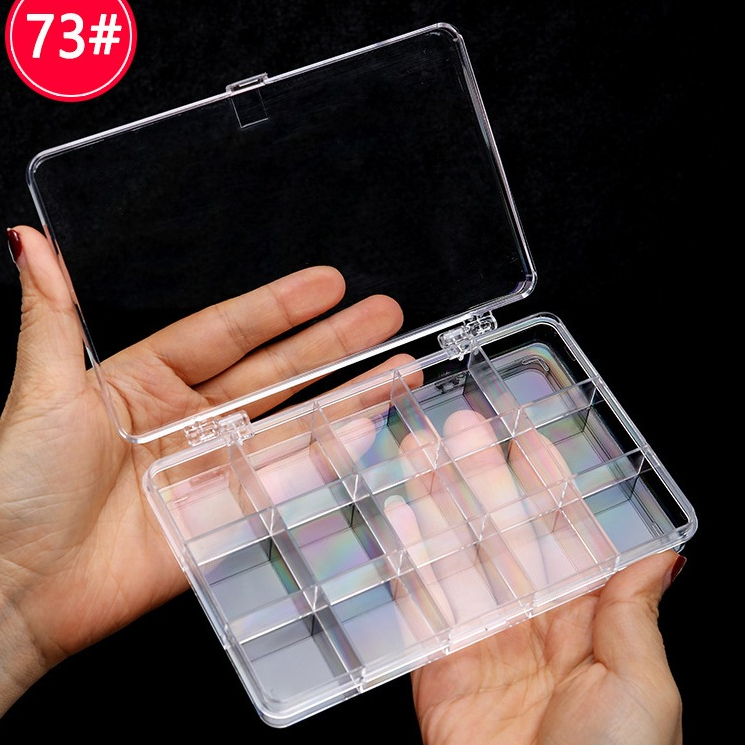 กล่อง อะคริลิค ใส กล่องหลายช่อง สำหรับใส่อุปกรณ์ ของต่างๆ ลูกปัด เอนกประสงค์ DIY พร้อมส่งจากไทย