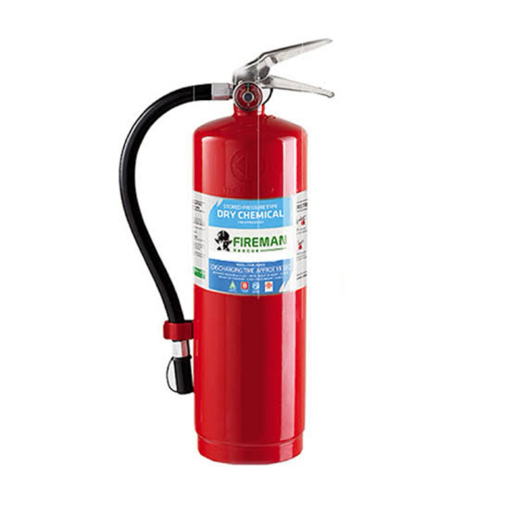 FIREMAN ถังดับเพลิง เคมีแห้ง 6A20B ขนาด 15 ปอนด์