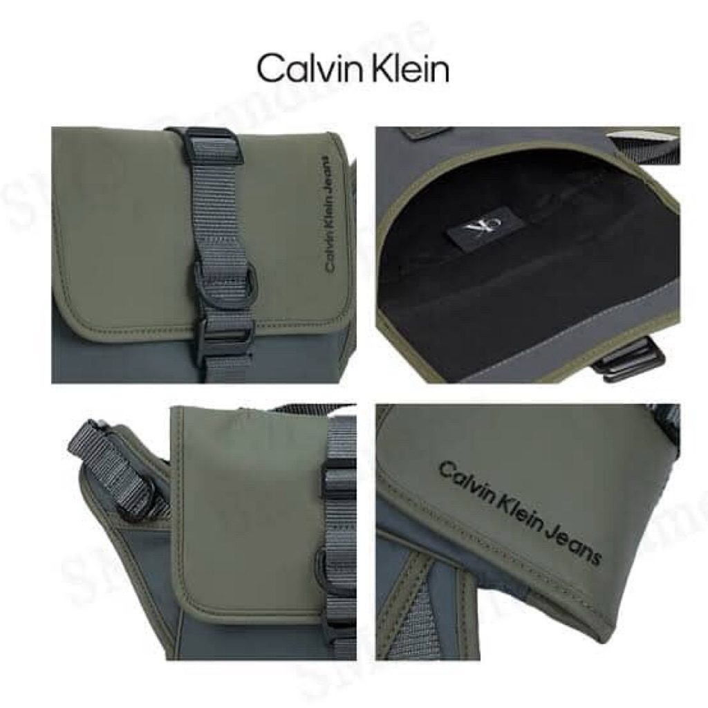 Calvin Klein Jeans กระเป๋าคาดอก รุ่น Utilitarian Camera Waist Bag Code: HH3834 061