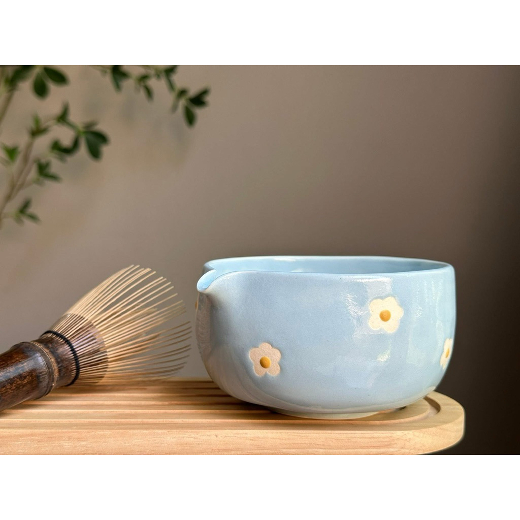 ถ้วยตีมัทฉะจากร้าน 37clay