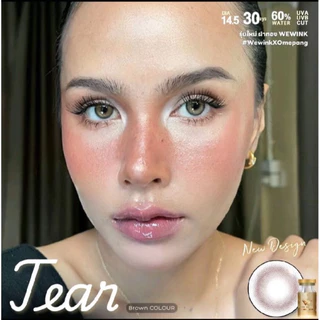 Tear (Dia14.5) 👁👁(We Wink ฝาทอง) อมน้ำ 60%มากสุดในไทย Hydrogel Lens ป้องกันUV☀️ (เลนส์กรองแสง)