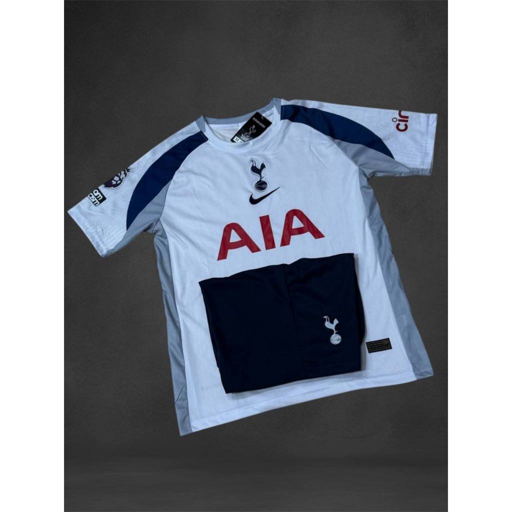 ชุดบอล SPURS แขนสั้น ฤดูกาลใหม่2025/26 ชุดฟุตบอลผู้ใหญ่ เสื้อ + กางเกง