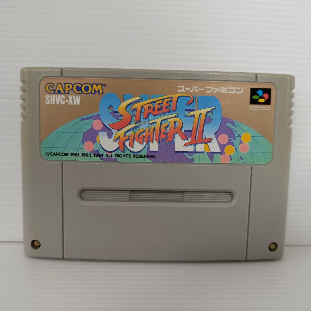 Street Fighter 2 แท้ Japan แนวต่อสู้ และ เล่นพร้อมกันสองคนได้