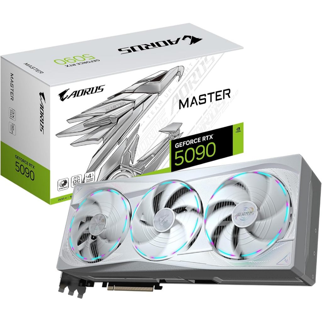 AORUS MASTER RTX5090 ICE 32GB OC GDDR7