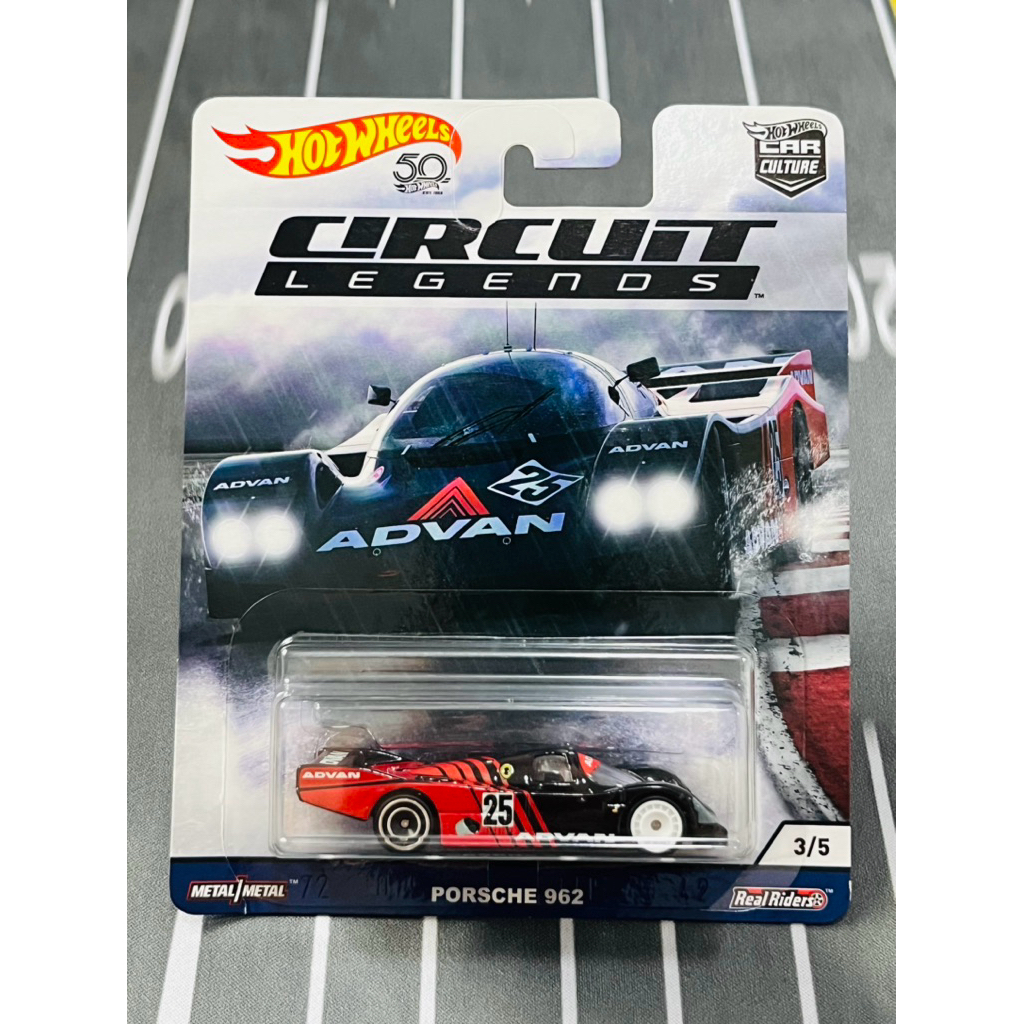 HOTWHEELS CIRCUIT LEGENDS PORSCHE 962 ‼️แพคยับมุม