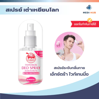 สเปรย์เต่าเหยียบโลก (จำนวน 1 ขวด) Deodorant 50ml ระงับกลิ่นกาย ลดกลิ่นเหงื่อ
